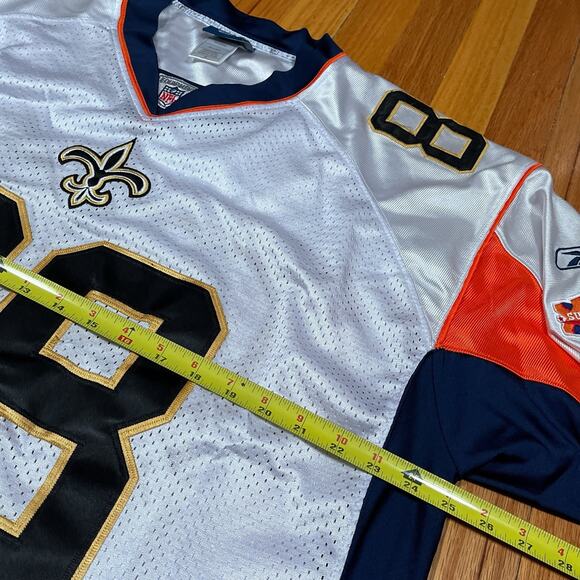 Jeremy Shockey 2009 New Orleans Saints Super Bowl XLIV Size 52 Jersey Stitched - Picture 4 of 10